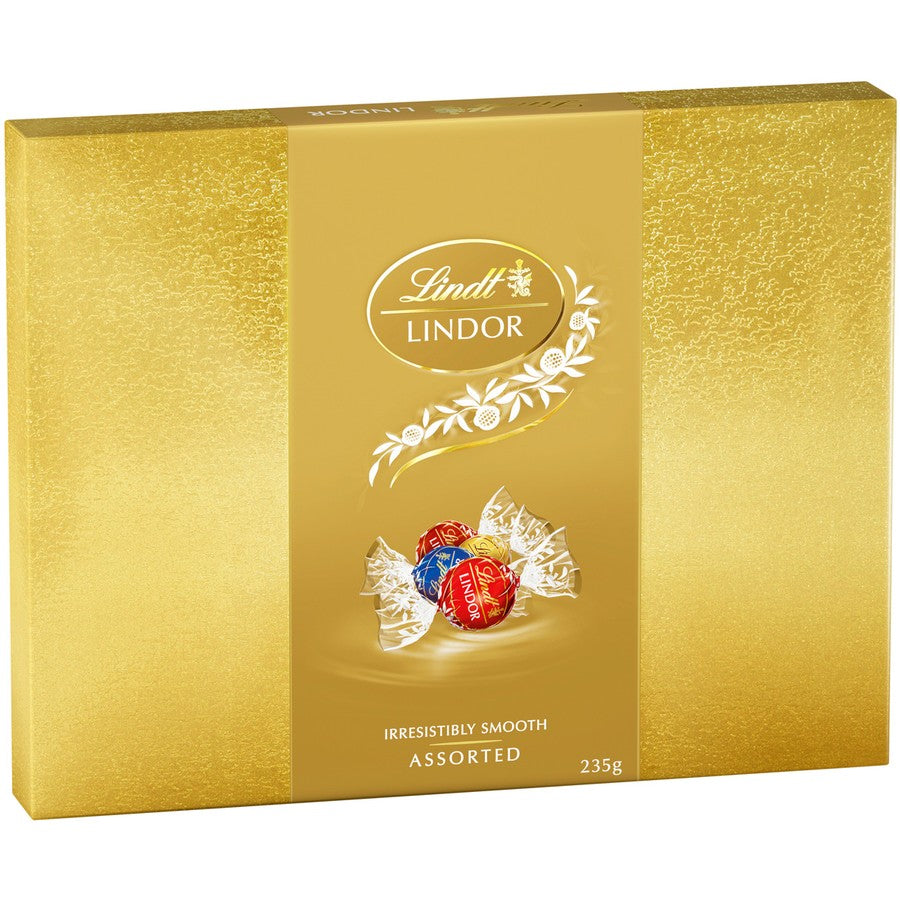 Lindt Lindor Assorted Chocolate Large Gift Box 235g