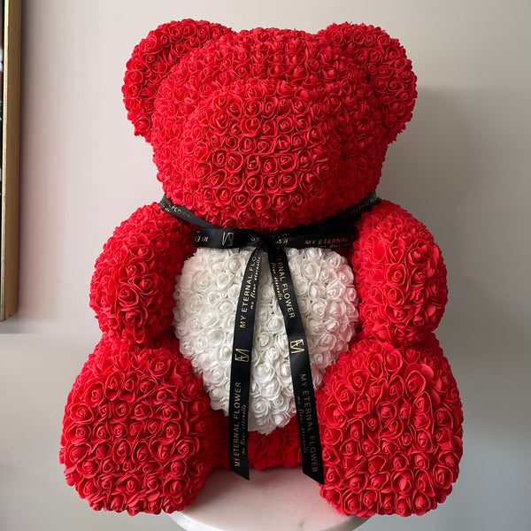 Giant Rose Bear 70cm (Sydney Delivery Only)