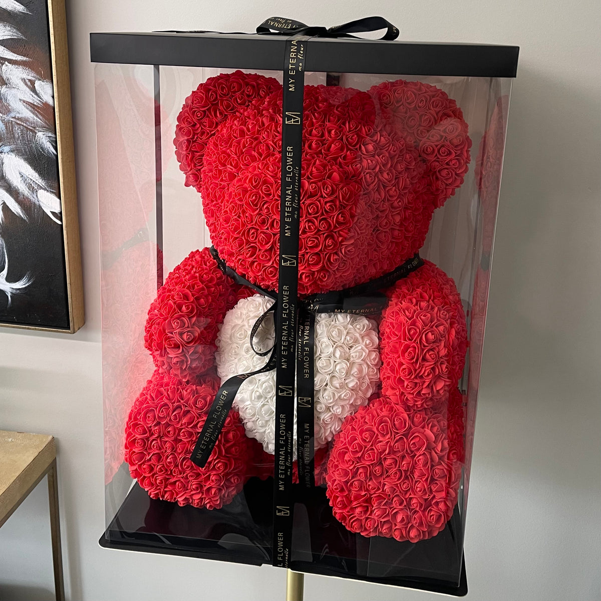 70cm rose store bear