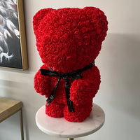 Standing Rose Bear 56 cm (Sydney Delivery Only)