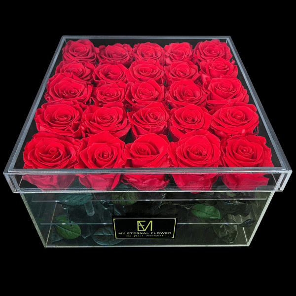 Grande Acrylic Rose Box - My Eternal Flower