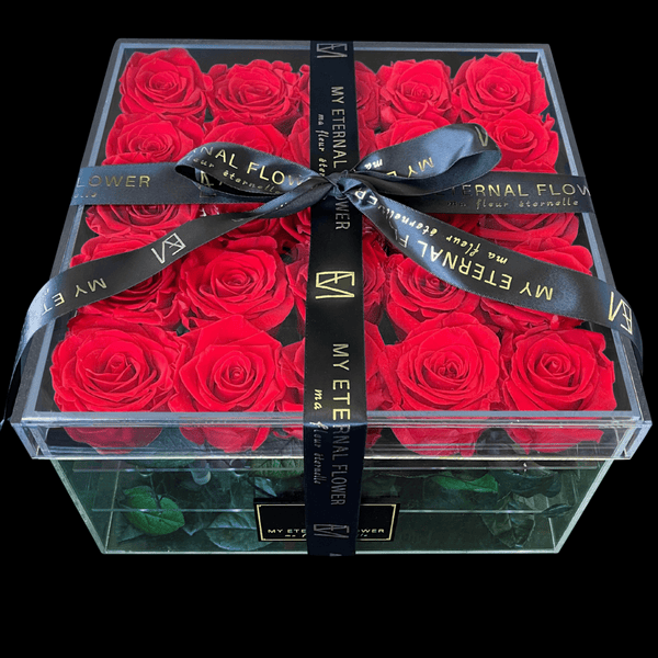 Grande Acrylic Rose Box - My Eternal Flower