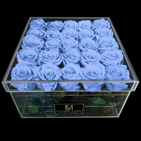 Grande Acrylic Rose Box