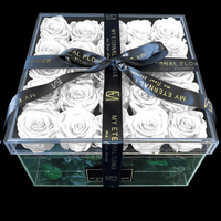 Grande Acrylic Rose Box