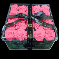 Grande Acrylic Rose Box