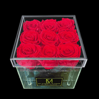 Luxe Acrylic Rose Box