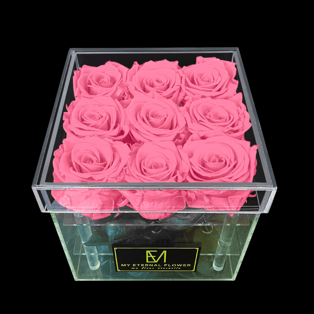 Luxe Acrylic Rose Box