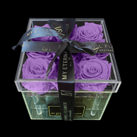 Luxe Acrylic Rose Box