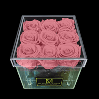 Luxe Acrylic Rose Box - My Eternal Flower