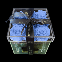 Luxe Acrylic Rose Box