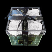 Luxe Acrylic Rose Box