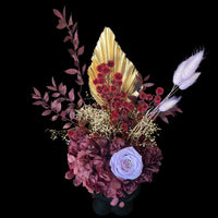 Luxe La Maison in Royal Burgundy & Gold - My Eternal Flower