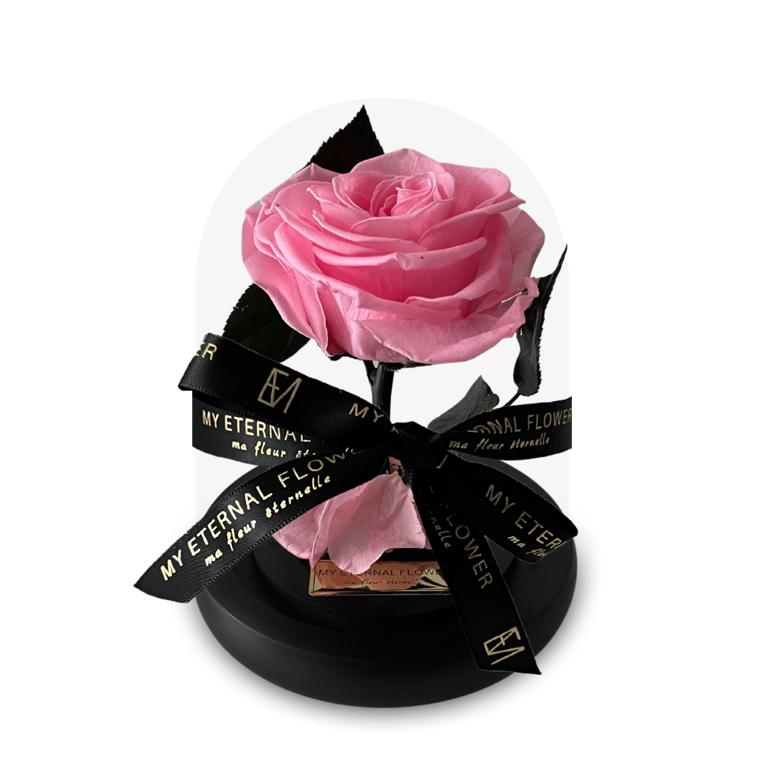 Mini Luxe Eternal Rose Dome in Pink Rose - My Eternal Flower